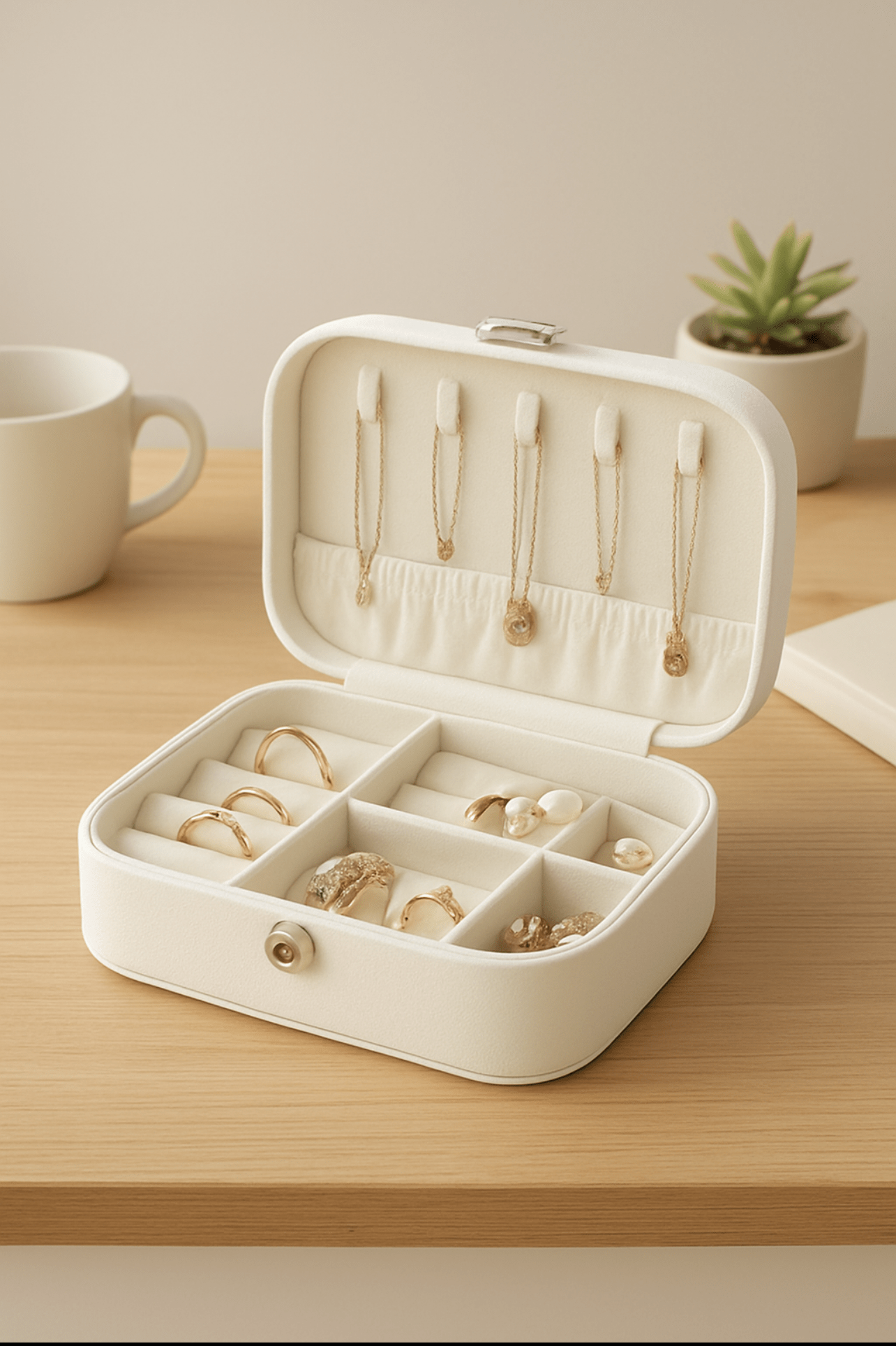 Boite à bijoux - Compacte & Elégante - NananouilleStudioNananouilleStudioNananouilleStudio