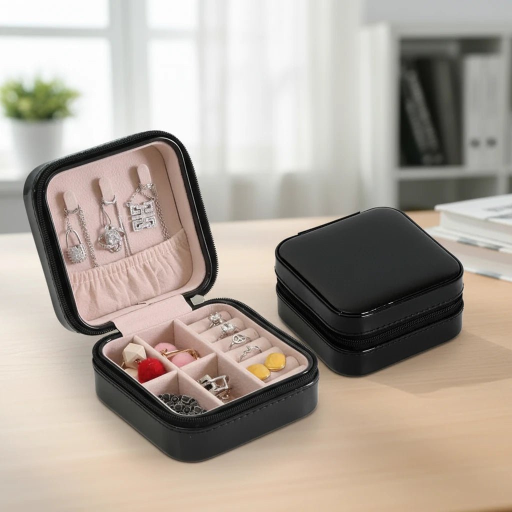 Boite à bijoux Portable - Compacte & Elégante - NananouilleStudioNananouilleStudioNananouilleStudio